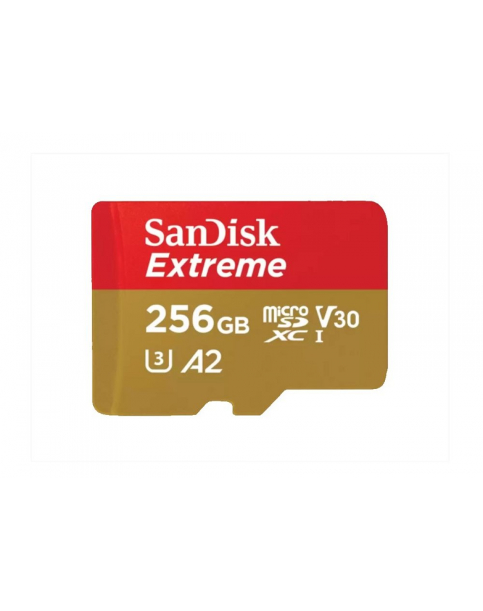 sandisk Karta pamięci Extreme microSDXC 256GB 190/130 MB/s A2 V30 U3 główny