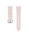 SAMSUNG Hybrid Leather Band, watch strap (pink, Samsung Galaxy Watch4, 20 mm, M/L) - nr 1