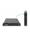 digitus Zasilacz awaryjny UPS Online Rack 19' LCD, 1500VA/1500W, 3x12V/9Ah, 8xC13, USB, RS232, RJ45 - nr 34