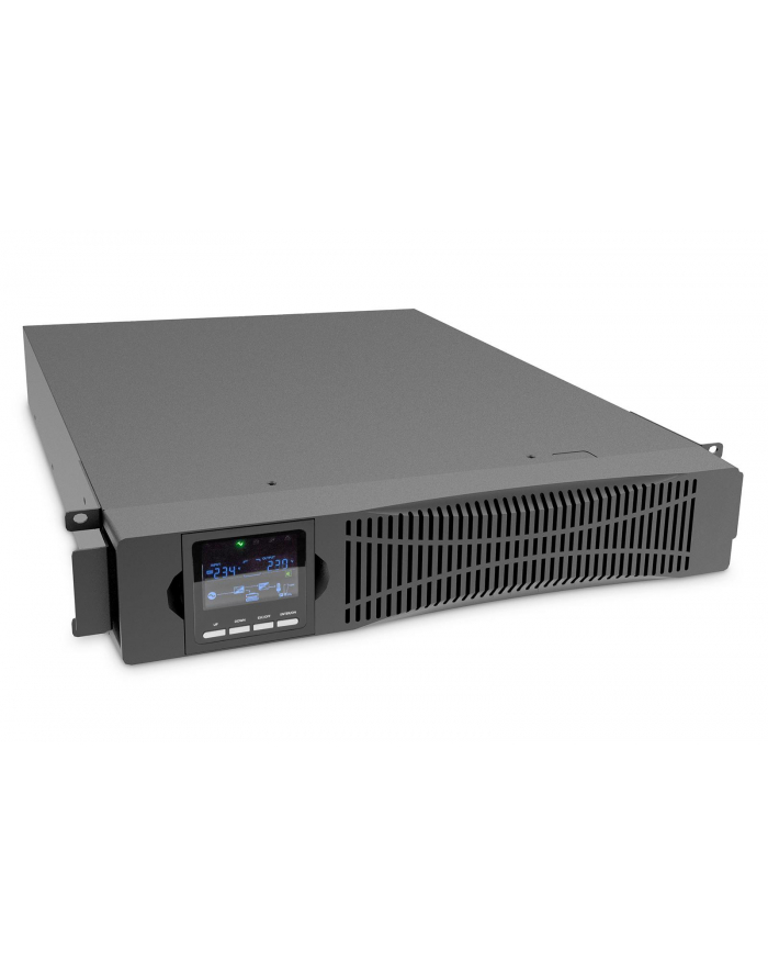 digitus Zasilacz awaryjny UPS Online Rack 19' LCD, 3000VA/3000W, 6x12V/9Ah, 8xC13, 1xC19, USB, RS232, RJ45 główny