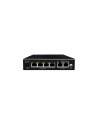 Level One FEP-0631 łącza sieciowe Fast Ethernet (10/100) Obsługa PoE Czarny - nr 1