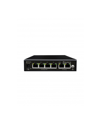 Level One FEP-0631 łącza sieciowe Fast Ethernet (10/100) Obsługa PoE Czarny