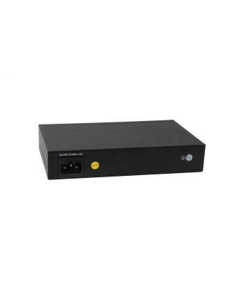 Level One GEL-1061 łącza sieciowe Zarządzany L2 Gigabit Ethernet (10/100/1000) Czarny