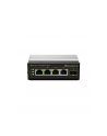 Level One IGU-0501 łącza sieciowe Gigabit Ethernet (10/100/1000) Obsługa PoE Czarny - nr 1