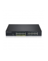 Zyxel GS1915-24EP-EU0101F GS1915-24EP Zarządzany L2 Gigabit Ethernet (10/100/1000) Obsługa PoE 1U Czarny - nr 13