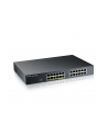 Zyxel GS1915-24EP-EU0101F GS1915-24EP Zarządzany L2 Gigabit Ethernet (10/100/1000) Obsługa PoE 1U Czarny - nr 3