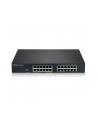 Zyxel GS1915-24EP-EU0101F GS1915-24EP Zarządzany L2 Gigabit Ethernet (10/100/1000) Obsługa PoE 1U Czarny - nr 4