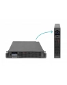 digitus Zasilacz awaryjny UPS Online Rack 19' LCD, 3000VA/3000W, 6x12V/9Ah, 8xC13, 1xC19, USB, RS232, RJ45 - nr 10