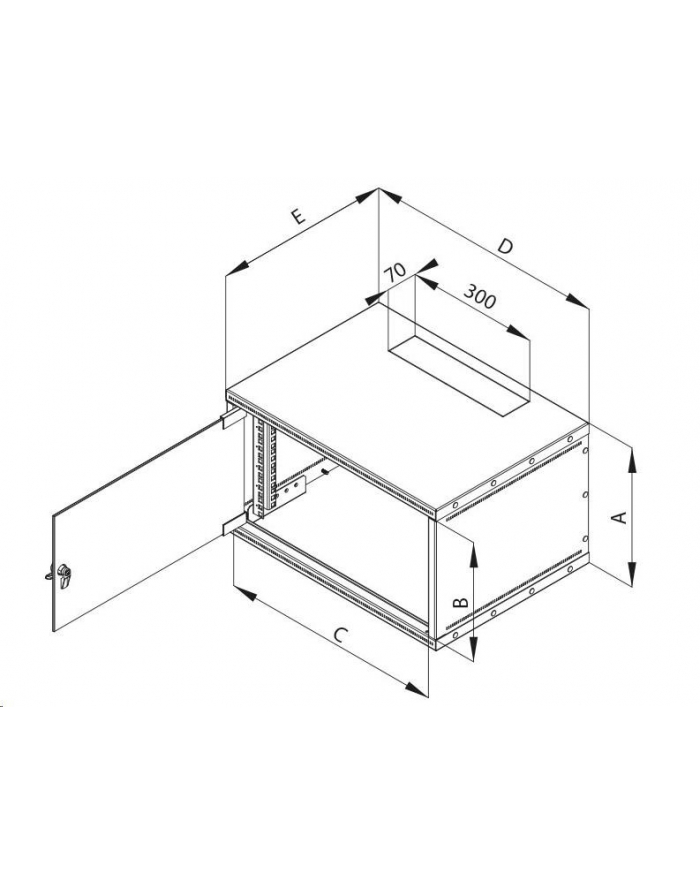 SZAFA 19  DELTA/X  9U/400 RXA-09-AS4-CAX-A1 TRITON główny