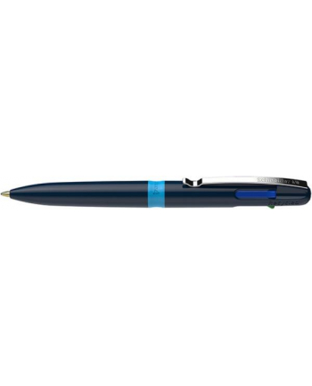 pbs connect Długopis automatyczny 4 kolorowy TAKE4 Schneider obudowa niebieska cena za 1 szt