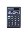 pbs connect Kalkulator kieszonkowy Donau Tech K-DT2081 8 cyfr, funkcja pierwistka 90x60x11mm czarny, etui - nr 1