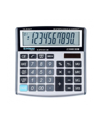 pbs connect Kalkulator Donau Tech K-DT4102 10 cyfr funkcja pierwiastka 136x134x28mm srebrny