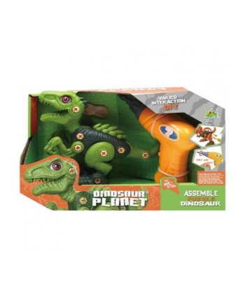 norimpex Dinozaur skręcany zielony + wiertarka 6367