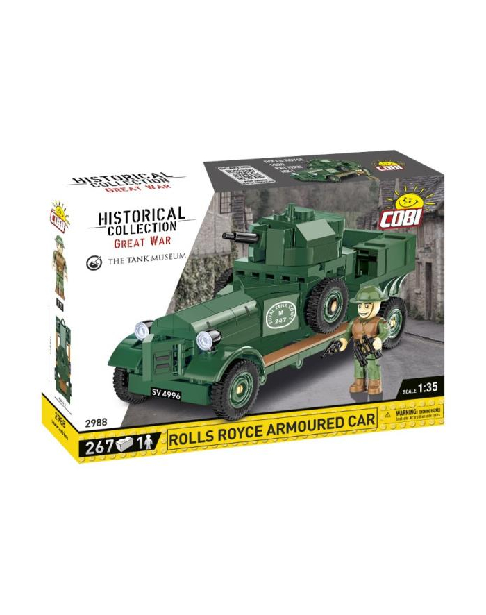 COBI 2988 Historical Collection Great War Rolls-Royce Armoured Car 1920 Pattern Mk I główny