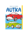 booksandfun Książeczka Bawię się i koloruję. Autka - nr 1