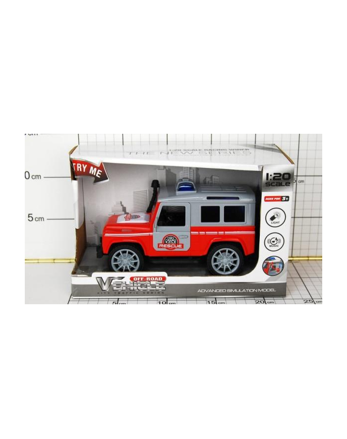 dromader Jeep Straż światło, dźwięk w pudełku 1282840 główny