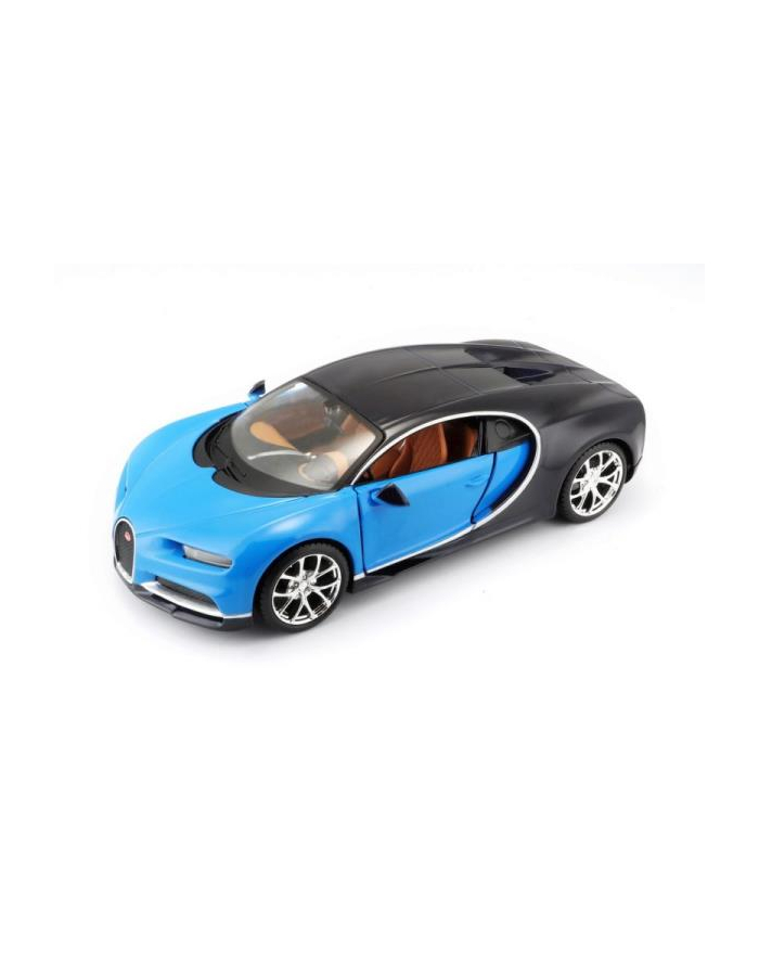 MAISTO 31514 Bugatti Chiron niebiesko-czarny 1:24 główny