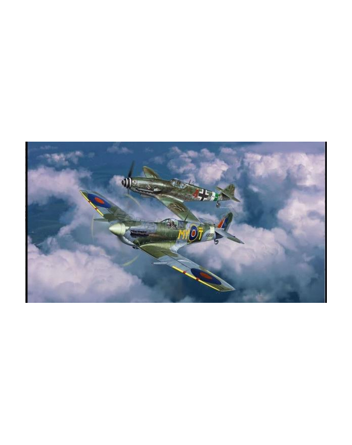 cobi Model do sklejania 1:72 63710 Messerschmitt Bf109G-10 + Spitfire Mk.V Revell główny