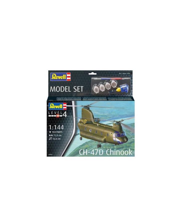 cobi Model do sklejania 1:144 63825 CH-47D Chinook Revell główny