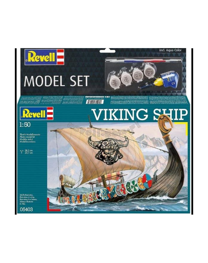 cobi Model do sklejania 1:50 65403 Viking ship Revell główny