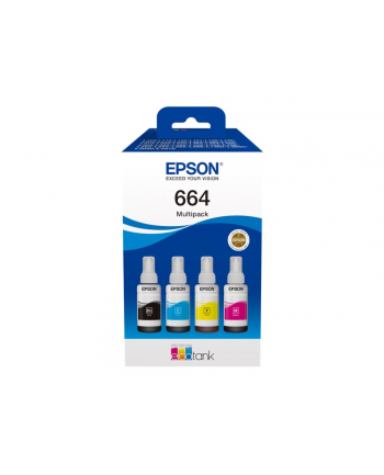 epson Zestaw Multipack ET 664 4x70ml CMYK do L11xx/31xx/51xx nr 1