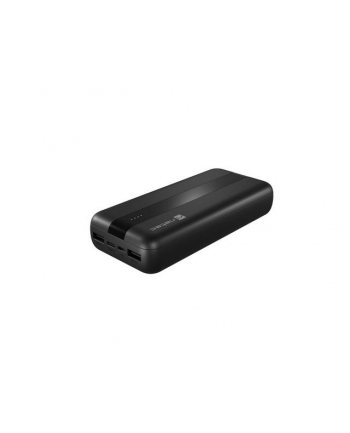 natec Powerbank Trevi 20000mAh 2x USB-A + USB-C Czarny