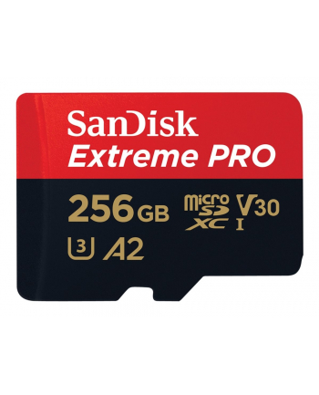 sandisk Karta Extreme Pro microSDXC 256GB 200/140 MB/s A2 U3