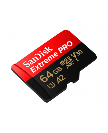 sandisk Karta Extreme Pro microSDXC 64GB 200/90 MB/s A2 V30