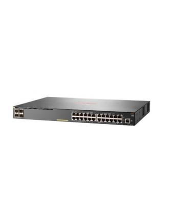 hewlett packard enterprise Przełącznik ARUBA HPE 2930F 24G PoE + 4SFP Switch     JL261A
