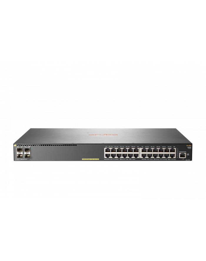 hewlett packard enterprise Przełącznik ARUBA HPE 2930F 24G PoE + 4SFP Switch     JL261A główny