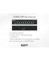 netgear Przełącznik zarządzalny GSM4210PD Switch 8xGE PoE+ 1xSFP - nr 2