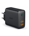 aukey PA-D2 ładowarka sieciowa 2xUSB C PD Power Delivery 3.0 36W 6A Dynamic Detect - nr 1