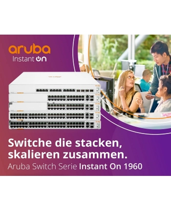 hewlett packard enterprise Przełącznik ARUBA Instant On 1960 48G 2XT 2XF 600W Switch   JL809A