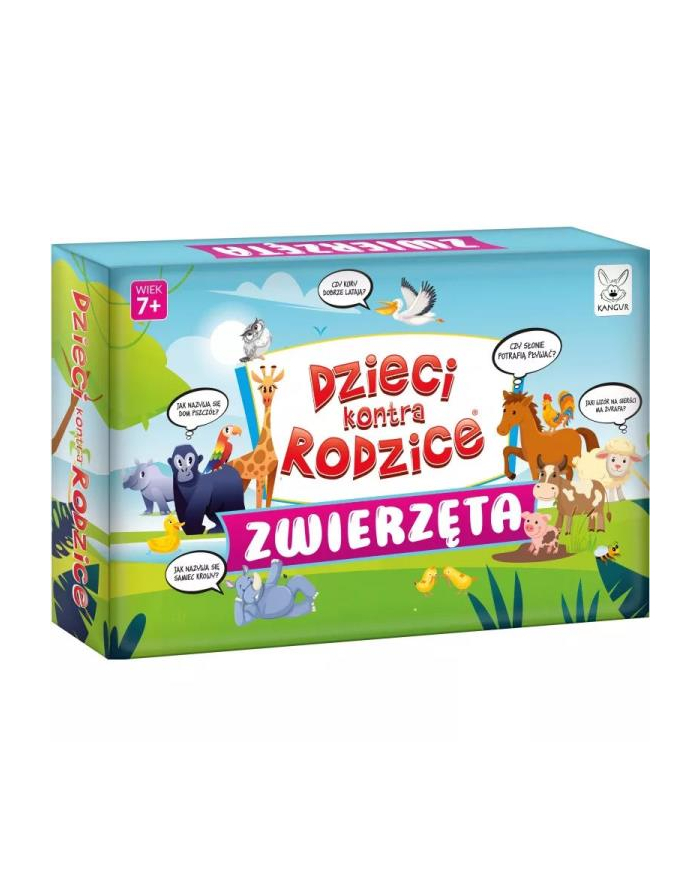 Gra Dzieci kontra Rodzice. Zwierzęta KANGUR główny