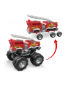 MEGA BLOKS Hot Wheel Monster Trucks 5-Alarm + łazik ATV Pojazd do zbudowania Zestaw klocków HHD19 p4 MATTEL - nr 14