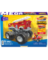 MEGA BLOKS Hot Wheel Monster Trucks 5-Alarm + łazik ATV Pojazd do zbudowania Zestaw klocków HHD19 p4 MATTEL - nr 2