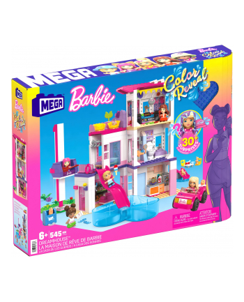 MEGA BLOKS Barbie Domek Marzeń DreamHouse Zestaw klocków HHM01 p4 MATTEL