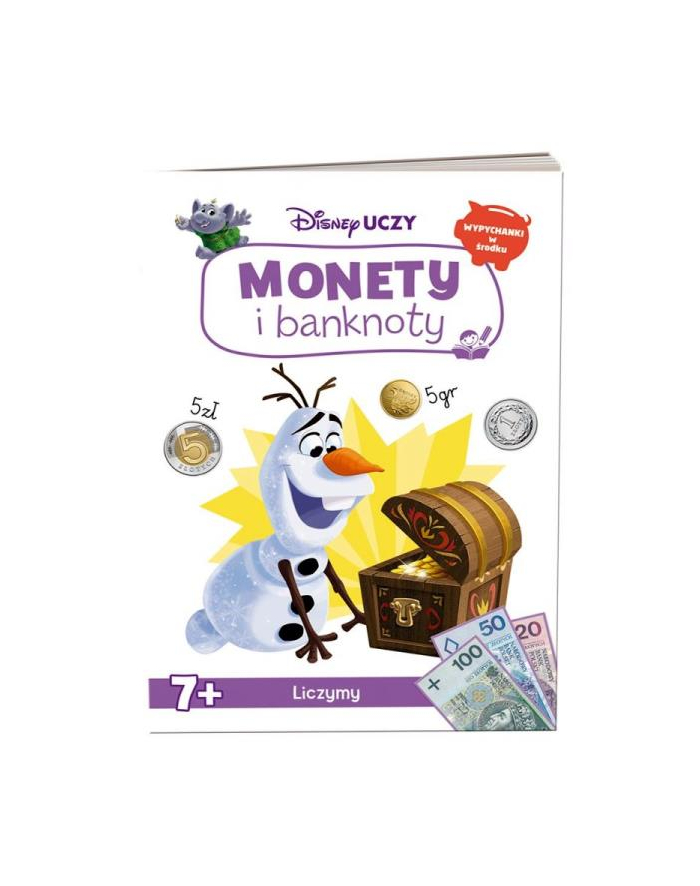 ameet Książka Disney Uczy. Kraina Lodu Monety i banknoty UPZ-9302 główny