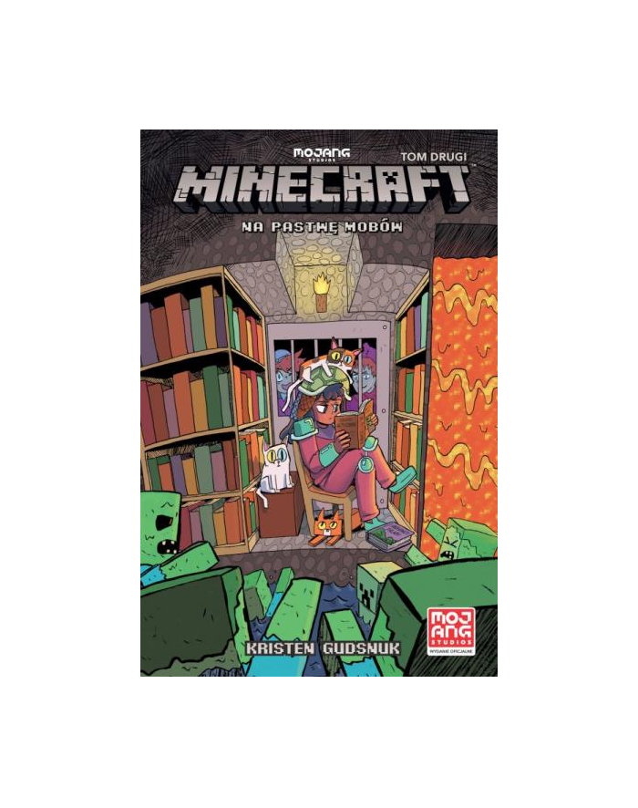 Książka Minecraft. Na pastwę mobów, tom 2 Egmont główny