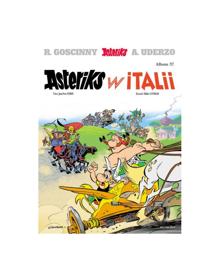 Książka Asteriks. Asteriks w Italii Egmont główny