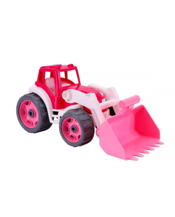 Traktor różowy technoK 8195