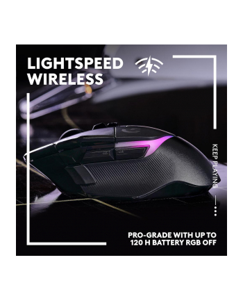 LOGITECH G502 X PLUS - BLACK/PREMIUM - EER2
