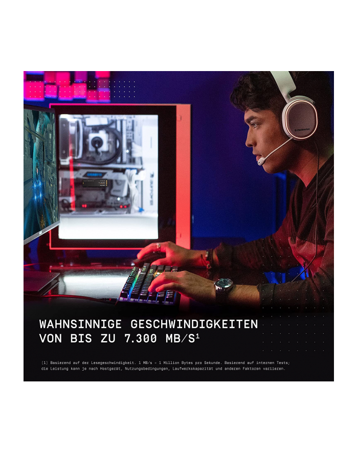 western digital WD Black 2TB SN850X NVMe SSD Supremely Fast PCIe Gen4 x4 M.2 internal single-packed główny