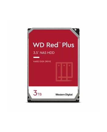 western digital WD Red Plus 3TB SATA 6Gb/s 3.5inch 258MB cache internal HDD Bulk nr 1