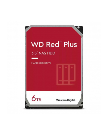 western digital WD Red Plus 6TB SATA 6Gb/s 3.5inch 258MB cache internal HDD Bulk