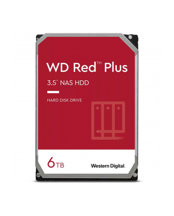 western digital WD Red Plus 6TB SATA 6Gb/s 3.5inch 258MB cache internal HDD Bulk