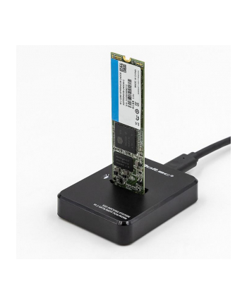 qoltec Stacja dokująca dysków SSD M.2 SATA / PCIe | NGFF / NVMe | USB 3.1