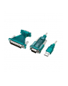 LOGILINK UA0042B USB2.0 cable USB-A/M to DB9/M + DB25/M Win11 1.3m - nr 1