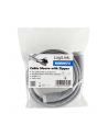LOGILINK KAB0073 Cable sleeve with zipper Polyester Ø 50 mm grey 1m - nr 6