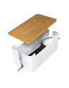 LOGILINK KAB0075 Cable box 320x140x130 mm Kolor: BIAŁY with bamboo lid - nr 22